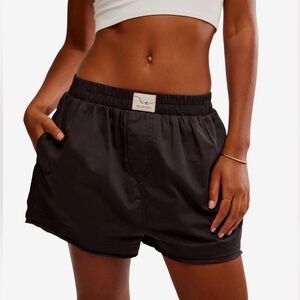 Day to Day Solid Boxer NWOT washed black